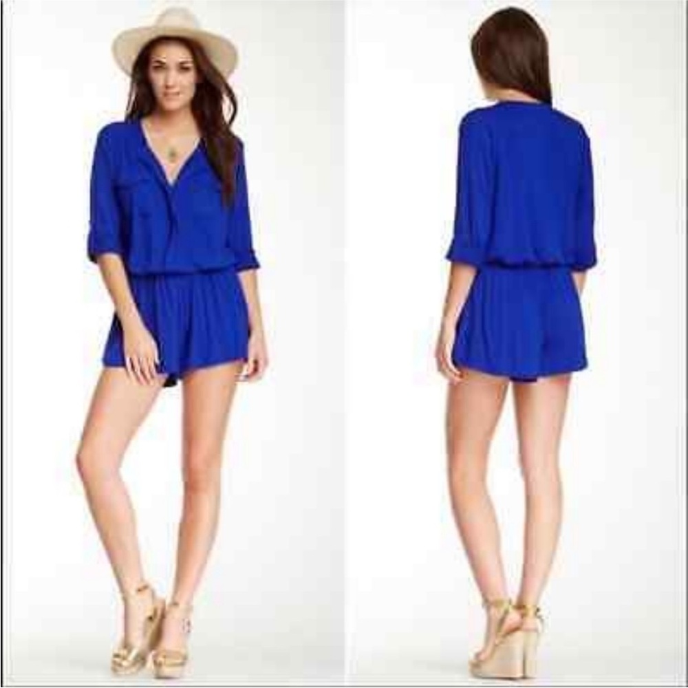 Young Fabulous & Broke Malik Utility Romper